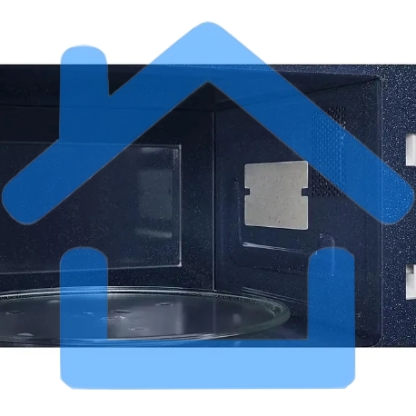 Микроволновая печь встраиваемая Samsung MS23A7013AT/BW серебристый/черный, 23 л, 1150 Вт, переключатели - кнопки-3