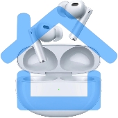Гарнитура внутриканальные Realme Buds Air 6 Pro небесный беспроводные bluetooth в ушной раковине