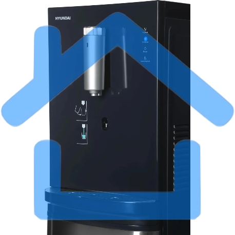 Кулер Hyundai AquaSense UV H-WD7825C напольный компрессорный графитовый-7