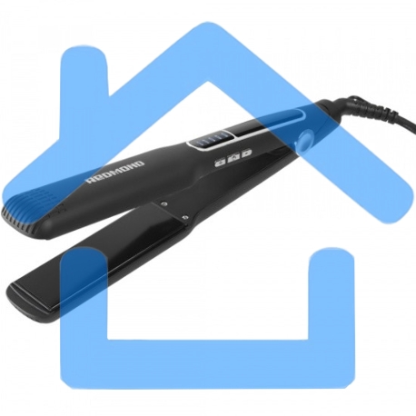 Выпрямитель для волос Redmond HS1713 Черный/серебряный