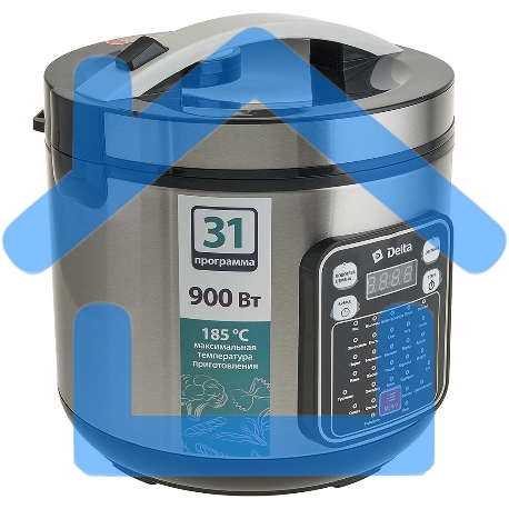 Мультиварка DELTA DL-6528 черная: 900 Вт,5л, 31 ПРОГРАММА (4)-2