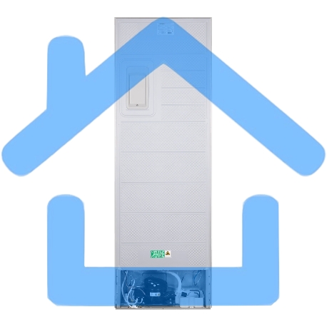 Холодильник Maunfeld MFF185NFS серый двухкамерный инвертор 240/100л морозилка снизу, No Frost-1