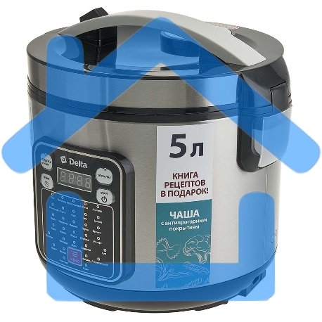 Мультиварка DELTA DL-6528 черная: 900 Вт,5л, 31 ПРОГРАММА (4)-11