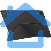 Чехол Samsung для Samsung Galaxy Tab S11 Book Cover поликарбонат/полиуретан черный (EF-BX730PBEGRU)