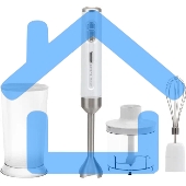 Блендер Polaris PHB 0746 CordLess, погружной, белый