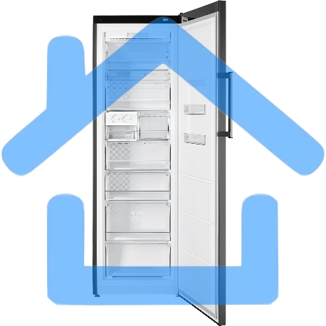 Морозильный шкаф Atlant М-7606-150-ND черный, 245 л, 7 ящиков-1