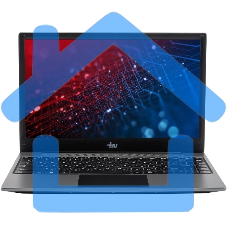 Ноутбук IRU Tactio 14ALH Core i3 1215U 16Gb SSD 512Gb Intel Iris Xe graphics 14