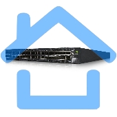 Коммутатор Infiniband Mellanox® Quantum(TM) HDR InfiniBand Switch, 40 QSFP56 ports, 2 Power Supplies (AC), unmanaged, standard depth, P2C airflow, Rail Kit