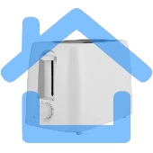 Тостер Blackton Bt T2110, 700Вт белый