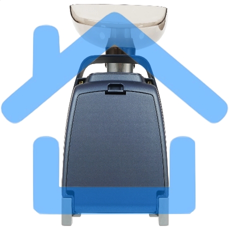 Мясорубка Аксион М62.01 синий, 2000 Вт-1