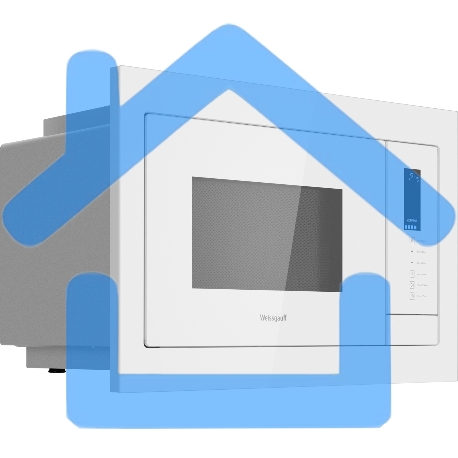 Микроволновая печь встраиваемая Weissgauff HMT-625 Touch Grill белый, 25 л, 900 Вт, переключатели - сенсор-3