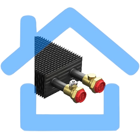 Конвектор внутрипольный Royal Thermo ATRIUM-75/200/1000-DG-U-NA-3