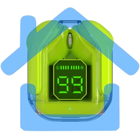 Беспроводные наушники MORE CHOICE (4620202552617) BW07 зеленый-1