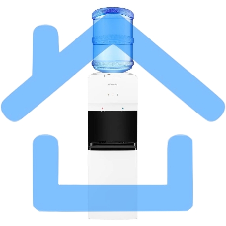 Кулер Starwind SW-1005EW напольный электронный белый-14