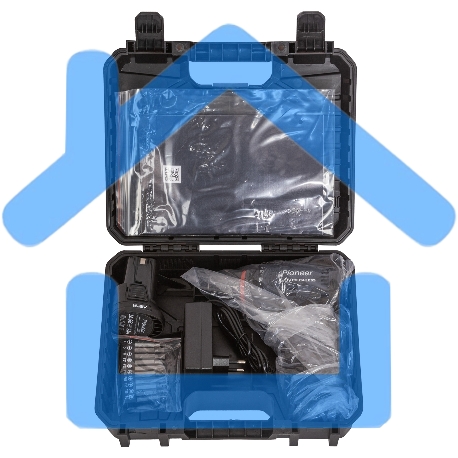 Дрель-шуруповерт аккумуляторная Pioneer CD-E1602BL-12C-8