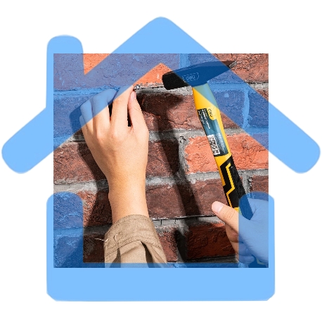 Молоток слесарный Deli DL442003 300 гр фибергласовая рукоять-5