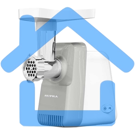 Мясорубка SUPRA MGS-2004 (Мощность: 2000 Вт. Реверс. 2 решетки для средней и крупной рубки. Пластиковый лоток.)