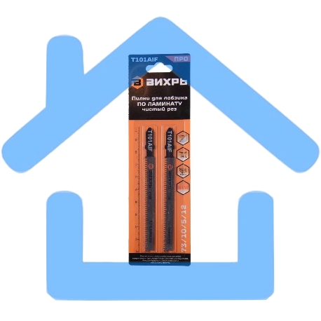 Пилки для лобзика Т101AIF по ламинату-1