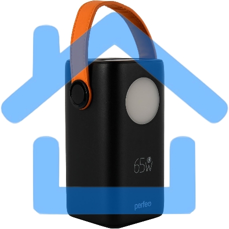 Портативный аккумулятор PERFEO (PF_E1634) MOON 65W 40000 mAh/LED дисплей, черный