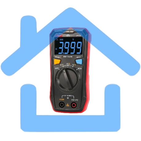 Мультиметр UNI-T Мультиметр UT123, 600В, 20МОм, карманный (0511237)