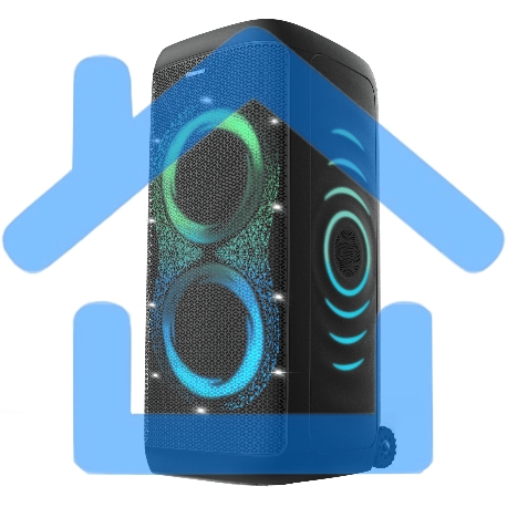 Саундбар Hisense PARTY THUNDER черный-8