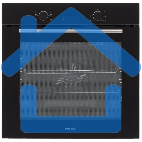 Духовой шкаф Электрический Krona Legende 60 черный