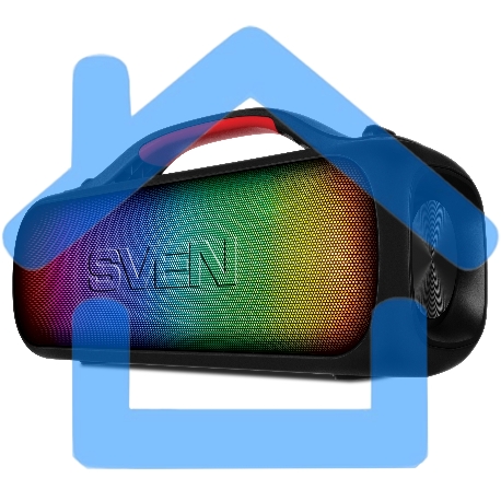 Мобильные колонки Sven PS-360 2.0 черные 2x12W Bluetooth