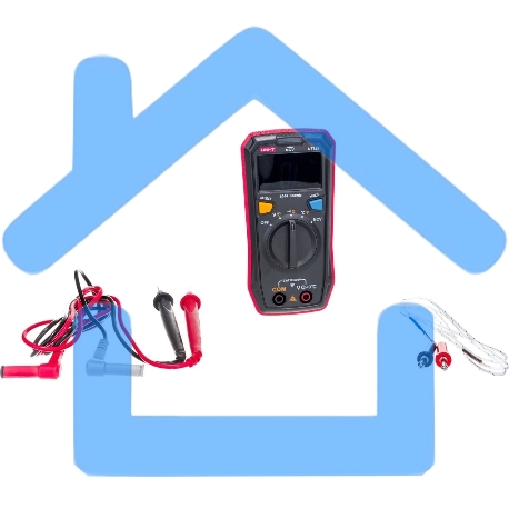 Мультиметр UNI-T Мультиметр UT123, 600В, 20МОм, карманный (0511237)-12