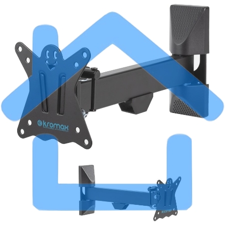 Кронштейн Kromax CASPER-103 черный, 10