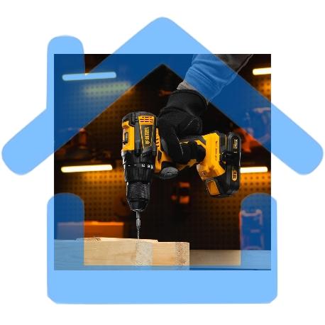 Дрель-шуруповерт Denzel BLDL-18-0, Аккумуляторная, 18В, Без АКБ и ЗУ-11