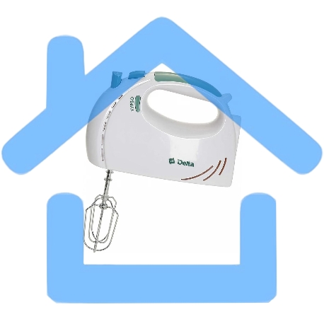 Миксер Delta DL-5061 белый с зеленым