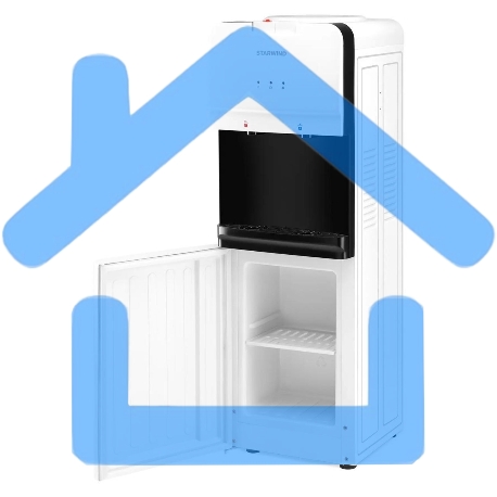 Кулер Starwind SW-1005EW напольный электронный белый-13