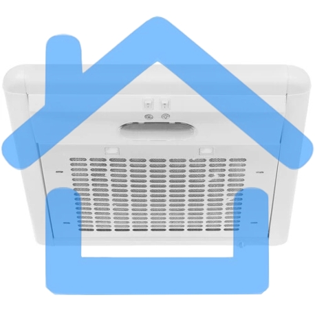 Вытяжка каминная Elikor Сатурн 50П-180-В1Л белый, 49 см, 180 куб. м/ч, 48 дБ-7