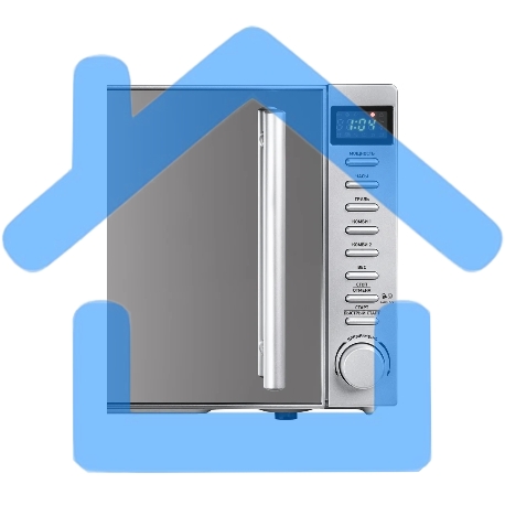 Микроволновая печь BBK 20MWG-733T/BS-M серебристый, 20 л, 700 Вт, поворотный тактовый механизм, кнопки-5