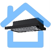 Вытяжка встраиваемая LEX Hide 500 черный, 50 см, 550 куб. м/ч, 42 дБ