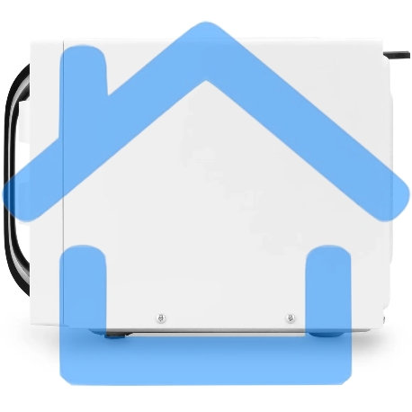 Микроволновая печь Hyundai HYM-M2023 белый/хром, 23 л, 800 Вт, переключатели - поворотный механизм-9