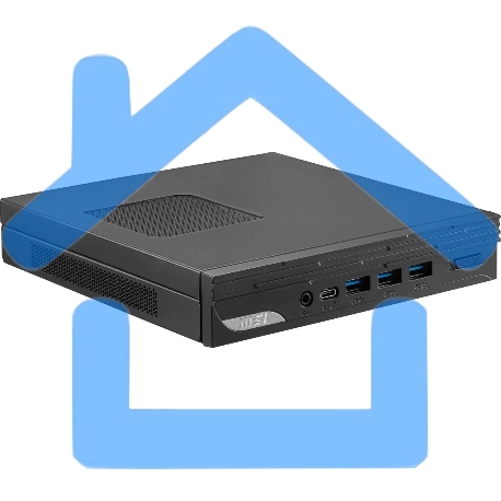 Неттоп MSI Pro DP10 12M-226XRU, Intel Core i5 1235U, DDR4 16ГБ, 512ГБ(SSD), Intel Iris Xe, noOS, черный (9s6-b0a621-226)