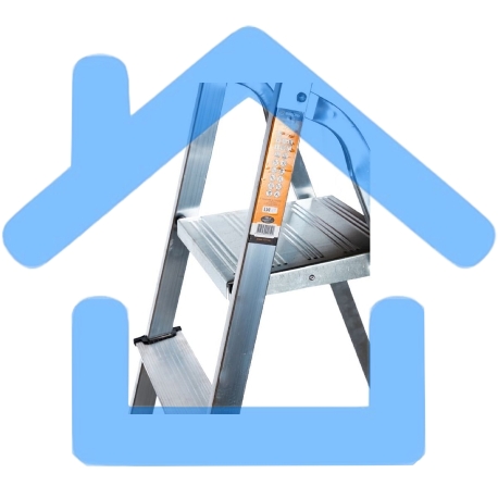 Стремянка алюминиевая Вихрь СА 1х6-1