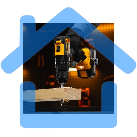 Дрель-шуруповерт Denzel BLDL-18-0, Аккумуляторная, 18В, Без АКБ и ЗУ-2