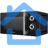 Микроволновая печь Hyundai HYM-M2054 черный/серебристый, 20 л, 700 Вт, переключатели - поворотный механизм