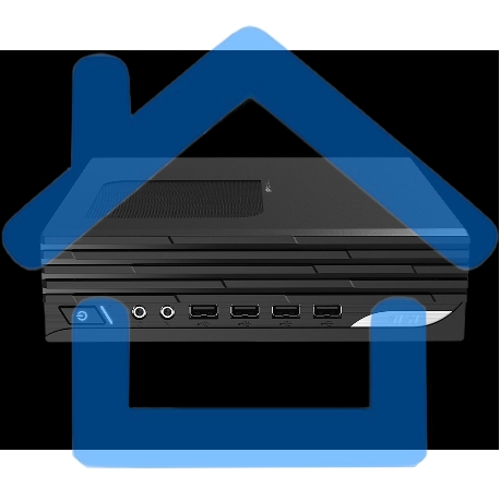 Компьютер MSI Pro DP21 14M Mini Core i5-14400 (2.5GHz), NoMemory, noHDD, noSSD, Intel Graphics, noDVD, WiFi, BT, 120W, VESA, COM Port, no keyboard&mouse, noOS, 1y war-ty (936-B0A431-235)-11