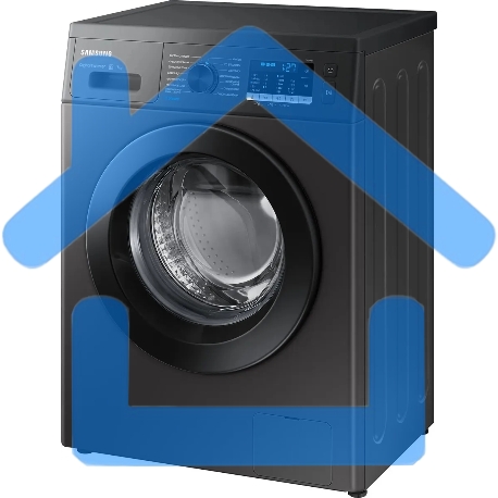 Стиральная машина Samsung WW70AG5S20CXLP нержавеющая сталь, загрузка фронтальная 7 кг, 1200 об/мин, класс: A