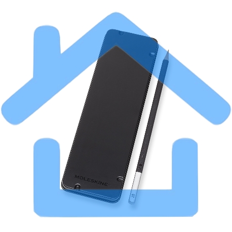 Набор карандашей чернографитных Moleskine DRAWING SET EW7P05GPHA мет.кор. 5 кар.H/HB/2B/4B/6B-1