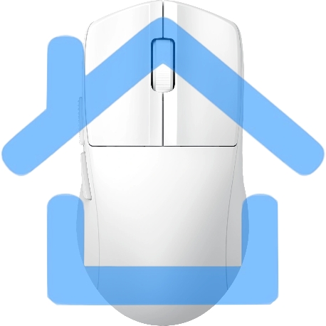 Мышь беспроводная/проводная Defender Arcade PRO GM-381 белый, 30000 dpi, радиоканал, Bluetooth, USB, кнопки - 6