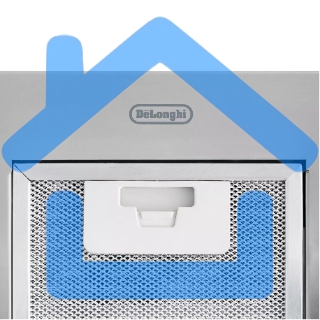 Вытяжка встраиваемая DeLonghi Cosetta 710 IM нержавеющая сталь, 70 см, 1200 куб. м/ч, 63 дБ-5