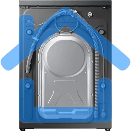 Стиральная машина Samsung WW70AG5S20CXLP нержавеющая сталь, загрузка фронтальная 7 кг, 1200 об/мин, класс: A-1