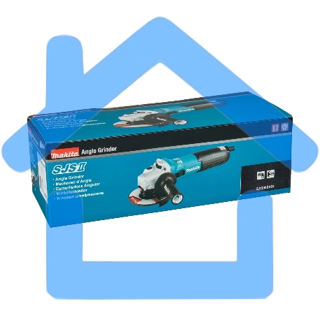 Углошлифовальная машина Makita GA5090X01 1900Вт 11500об/мин рез.шпин.:M14 d=125мм-1