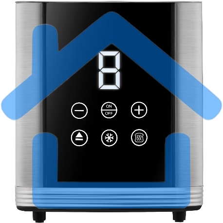 Тостер Rondell RDE-1201 800Вт стальной-5