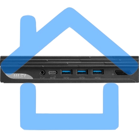 Неттоп MSI Pro DP10 12M-226XRU, Intel Core i5 1235U, DDR4 16ГБ, 512ГБ(SSD), Intel Iris Xe, noOS, черный (9s6-b0a621-226)-6