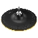 Тарелка опорная Denzel для дрели и УШМ с липучкой, 150 мм, твердая, с адаптером c М14 на d8
